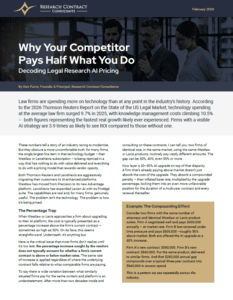 Why Your Competitor Pays Half What You Do